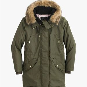 Perfect winter parka with eco-friendly PrimaLoft® - Wild Olive Green 
Size - L